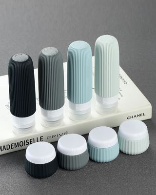 16 Pack Silicone Travel Bottle Set for Refillable Toiletries for Travel Toiletries Refillable for Toiletries Refillable for Travel
