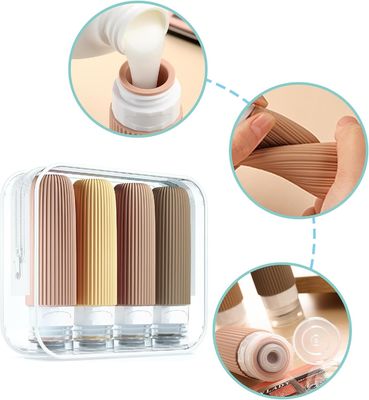 Refill Toiletry Silicone Travel Size Containers 3oz/90ml TSA Approved