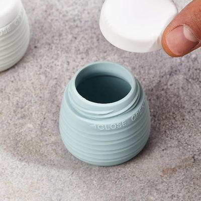 Shower Gel Soap Mud Travel Toiletry Container Kit Leak Proof 50ml With Screw Lid