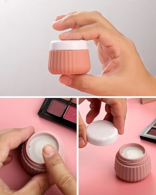 Portable Squeeze Silicone Travel Toiletry Bottles Kit 8 Pack BPA Free