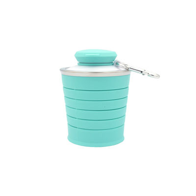 Food Grade Silicone Foldable Water Bottles Collapsible 500ml