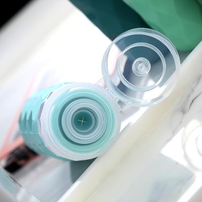 Mint Green Color Silicone Travel Bottle Set 90Ml For Toiletries