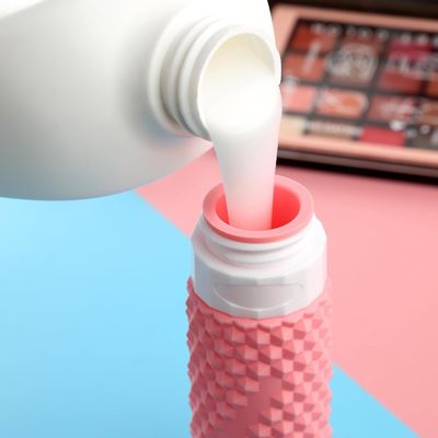 Wide Mouth Refillable Silicone Travel Bottle Set Leak Proof 90ml