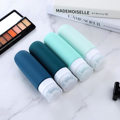 Malachite Toiletries Silicone Travel Bottle Set Leak Proof 90ml