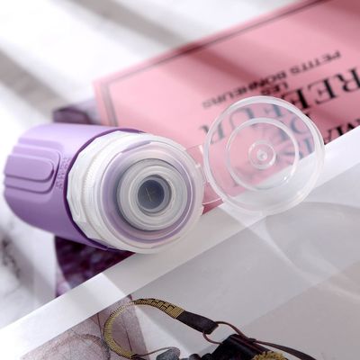 Leak Proof Silicone Travel Toiletry Bottles Set Purple Color 90ml
