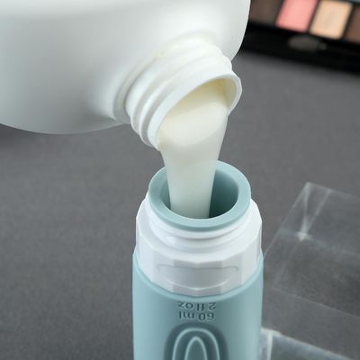 Cosmetic Mini Silicone Travel Toiletry Bottles Kit Personalized 2oz/60ML