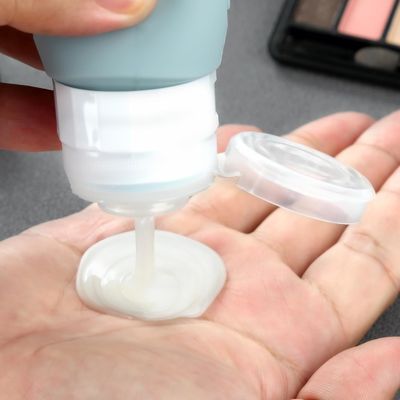 Cosmetic Mini Silicone Travel Toiletry Bottles Kit Personalized 2oz/60ML