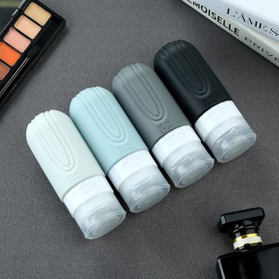 Cosmetic Mini Silicone Travel Toiletry Bottles Kit Personalized 2oz/60ML