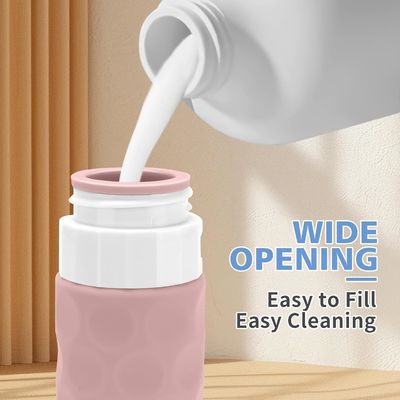 Toiletries Leak Proof Silicone Travel Bottles 100ml Reusable