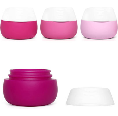 Drug Pill Silicone Travel Jars Small Lightweight Compact 0.7 Oz