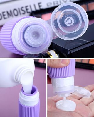 Food Grade Silicone Travel Bottle Kit Leak Proof Bpa Free 90ml 30ml