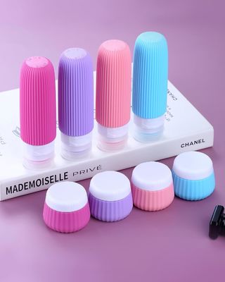 Food Grade Silicone Travel Bottle Kit Leak Proof Bpa Free 90ml 30ml