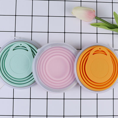 Space Saving Folding Silicone Cup BPA Free Collapsible Water Cup 270ml