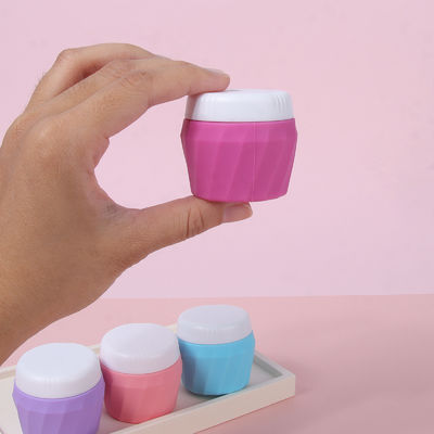 30ml Silicone Travel Size Toiletries Containers With Screw Lid Leak Proof