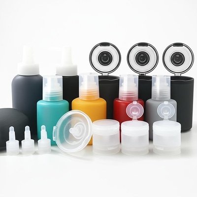 16 Pack 90ml 60ml Silicone Travel Bottle Set TSA Approved Leak Proof