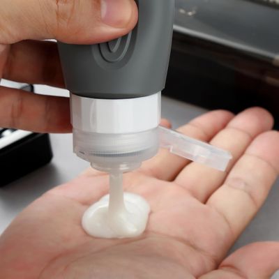 Eco-Friendly Silicone Travel Bottle Set with Wide Mouth Design and Customizable Options for Leak-Proof Travel