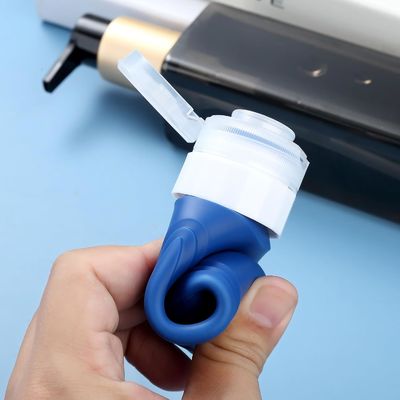 Eco-Friendly Compact Silicone Travel Bottle Set with Wide Mouth Design for Easy Refill