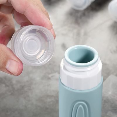 Reusable Silicone Travel Bottle with Customizable Logo and Lightweight Design for Travel Toiletries